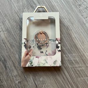 Nanette Lepore crystal ring holder kickstand.